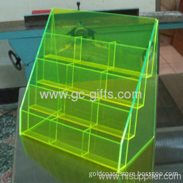 The Slant 12-pocket Acrylic Brochure Or Shelf 